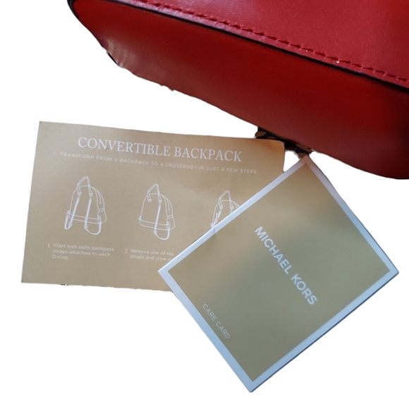 Michael Kors Mini Rhea Backpack - Picture 13 of 13